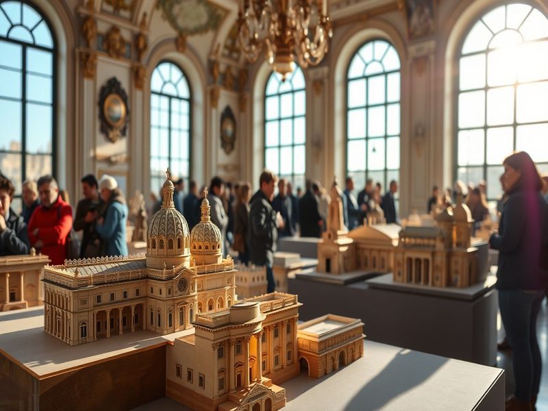 Malta Church modelling exhibition in Valletta