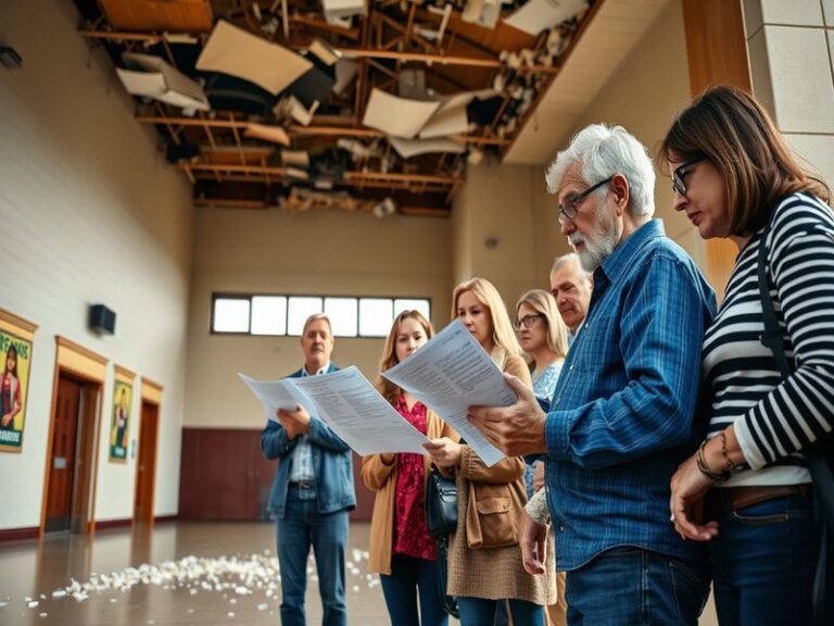 Malta Parents see safety reports after ceiling debris falls on performing art students