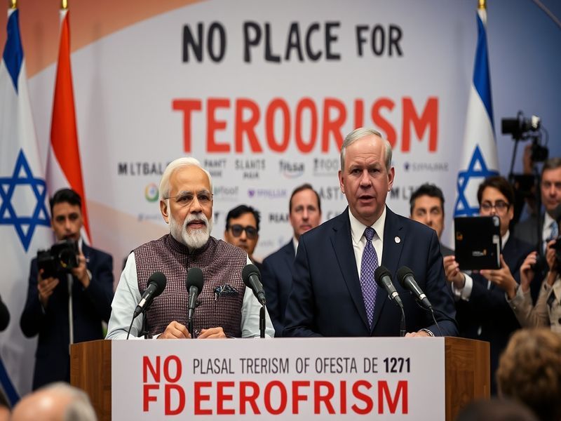 Malta Modi says India, Israel agree 'no place for terrorism in the world'