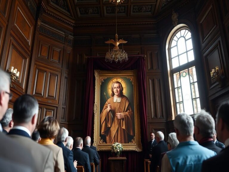 Malta Painting of Blessed Nazju Falzon inaugurated at the law courts
