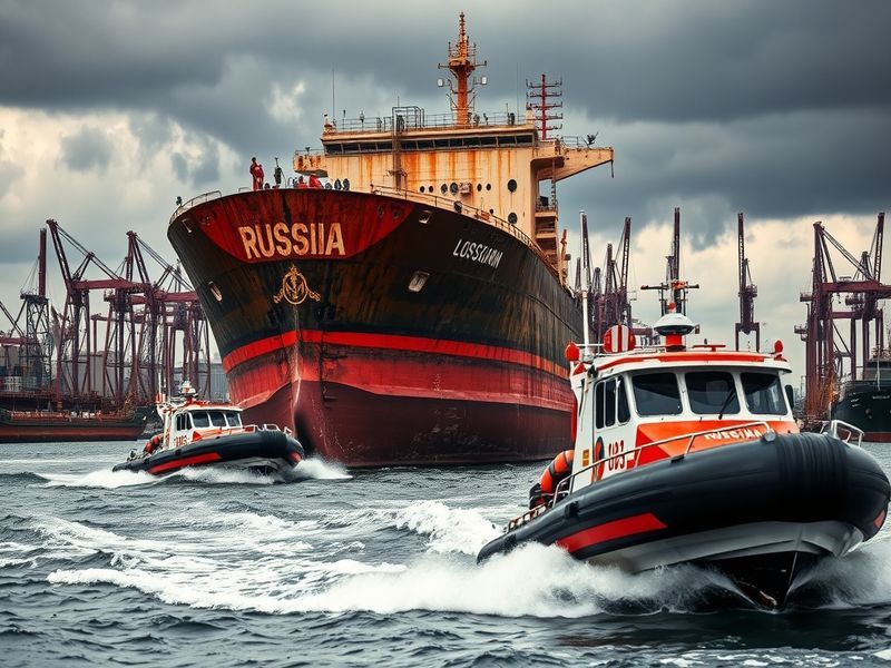 Malta Belgium seizes Russian 'shadow fleet' tanker