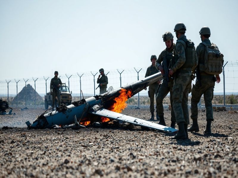 Malta Iranian drone crashes into British base in Cyprus