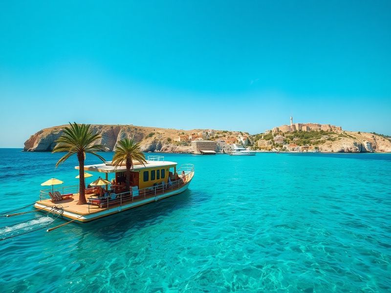 Malta Rejected by France, floating beach club heads to Malta