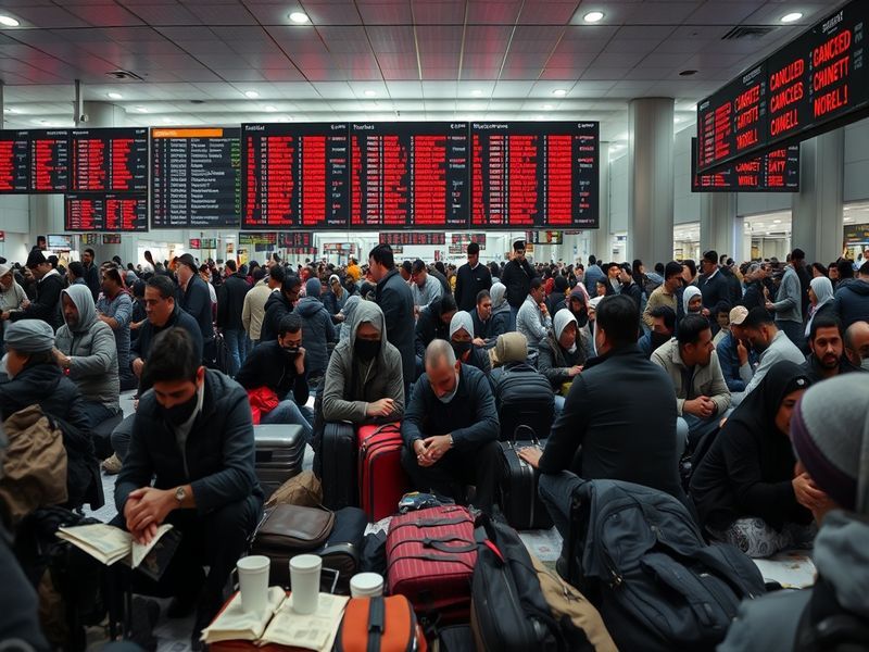 Malta Thousands of Middle East flights cancelled in worst travel chaos since pandemic