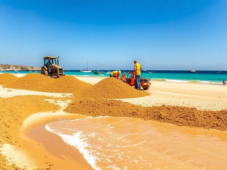 Malta Marsaxlokk sandy beach to be replenished using dredged material
