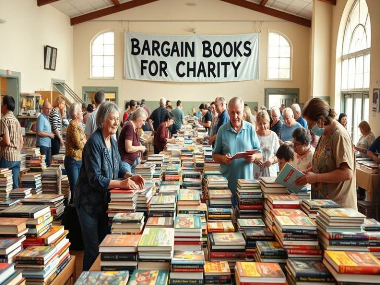 Malta Bargain books on sale for charity