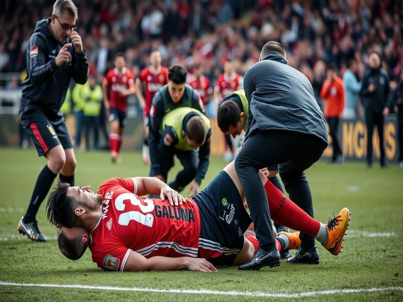Malta Fgura captain Dylan Caruana placed in induced coma after on-pitch collision