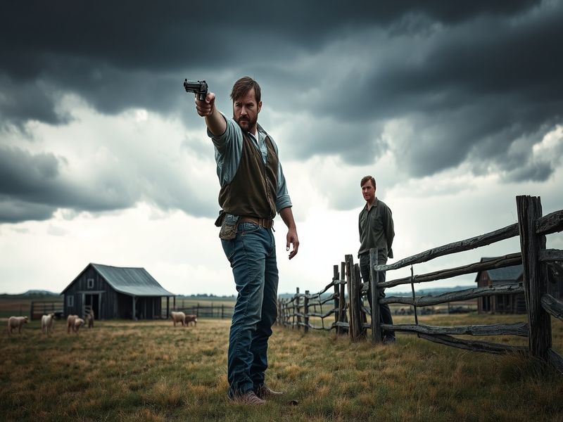 Malta Man looking for missing goats 'pointed revolver' at man on his property