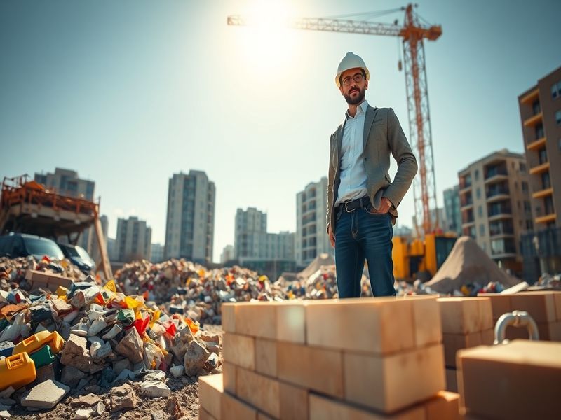 Malta Architect turns construction waste into 3D-printed limestone brick