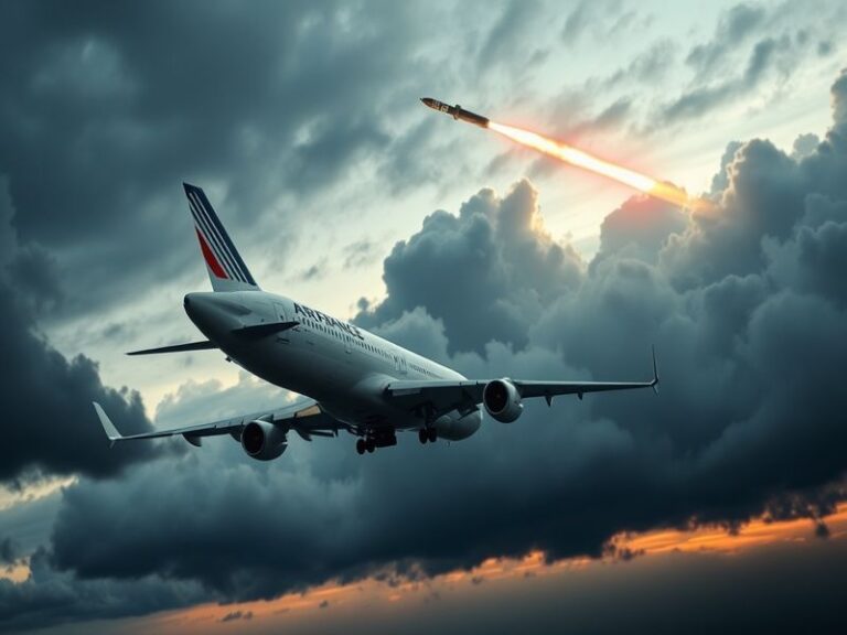 Malta Air France repatriation flight turns back after missile fire