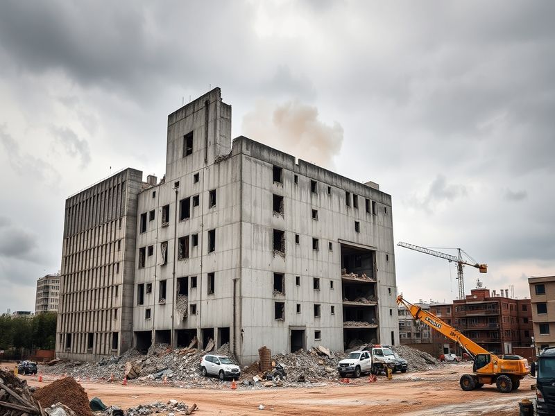 Malta Landmark Modernist pasta factory demolished by Joseph Portelli