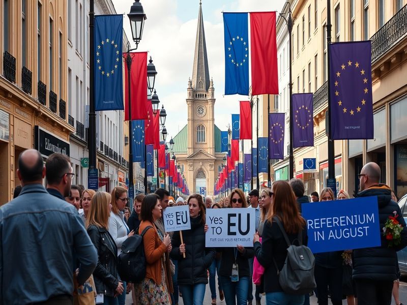 Malta Iceland proposes August referendum on resuming EU membership talks