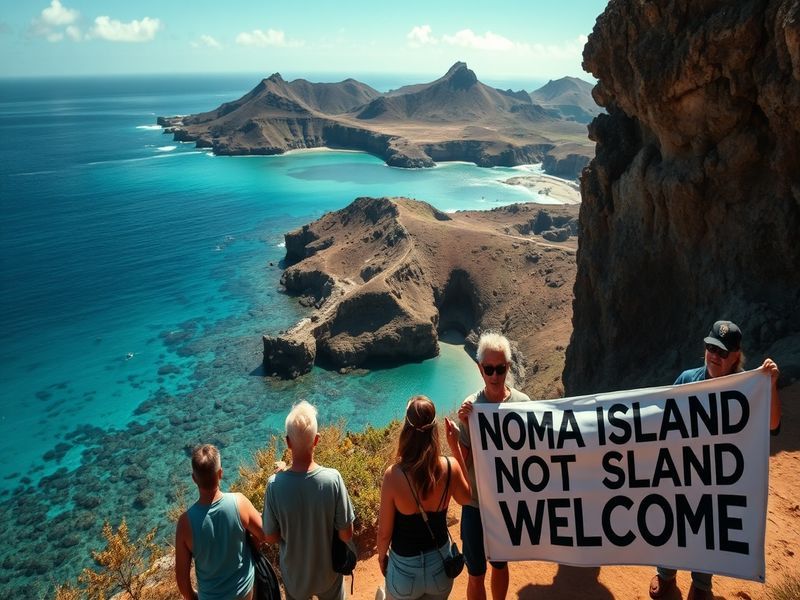 Malta Noma Island 'very unwelcome' in Comino, mayor says