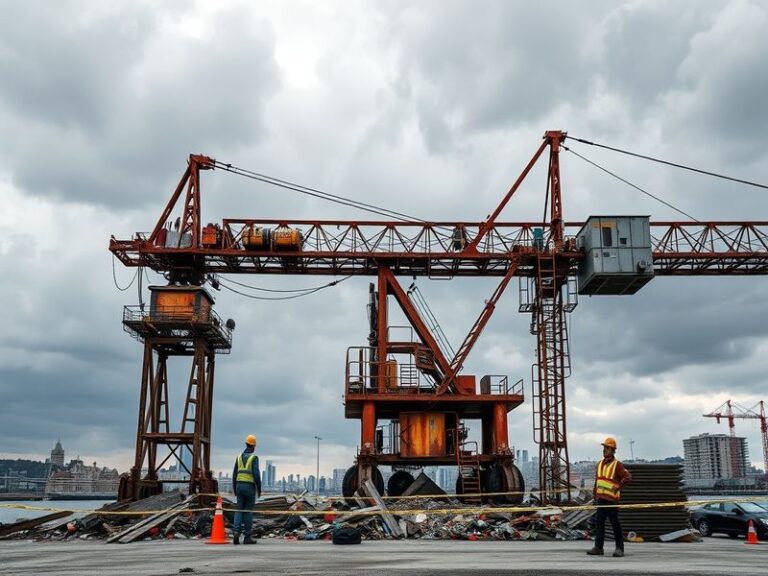 Malta Abandoned tower crane dismantled in St Paul’s Bay after safety concerns