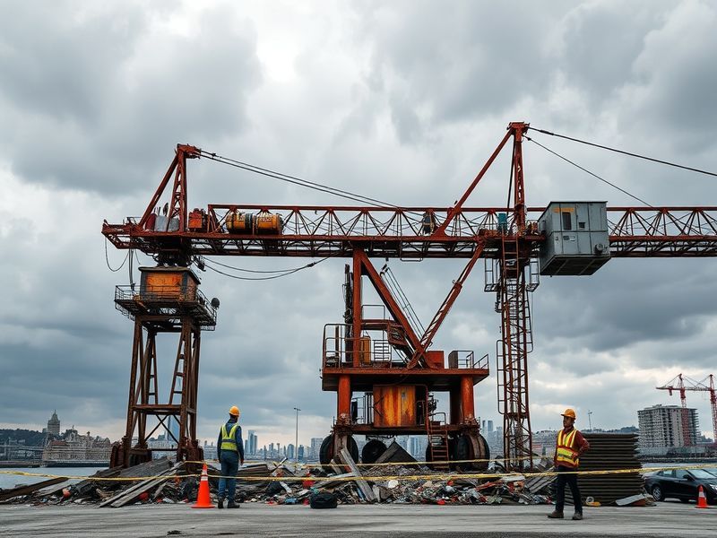 Malta Abandoned tower crane dismantled in St Paul’s Bay after safety concerns