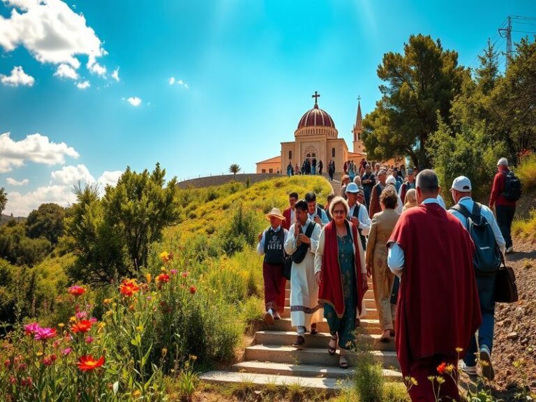 Malta Lenten pilgrimages to Għammar Hill and to Senglea basilica