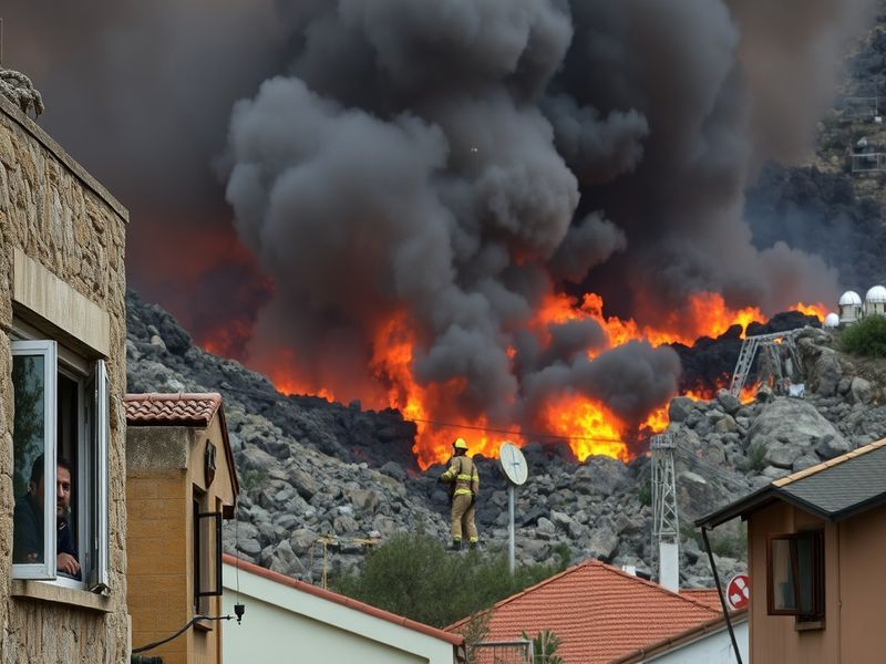 Malta Watch: Residents warned to close windows as toxic fire rages in Dingli quarry