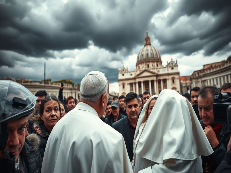 Malta Not even the pope is safe