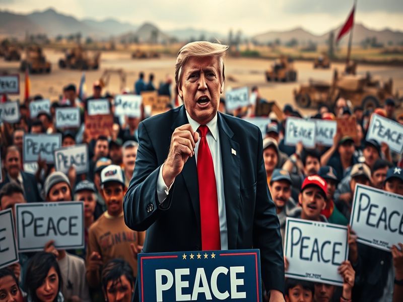 Malta Trump promised peace and delivered war. He's hardly the first to do so