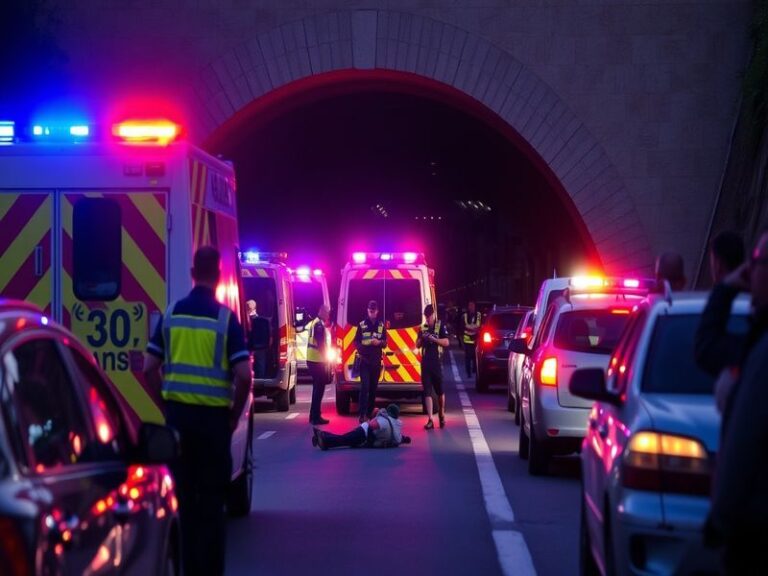 Malta Northbound Sta Venera tunnel closed after accident