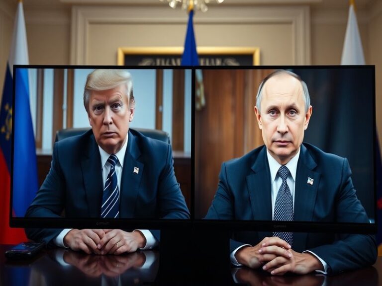 Malta Trump says Putin phone call 'positive' on Ukraine