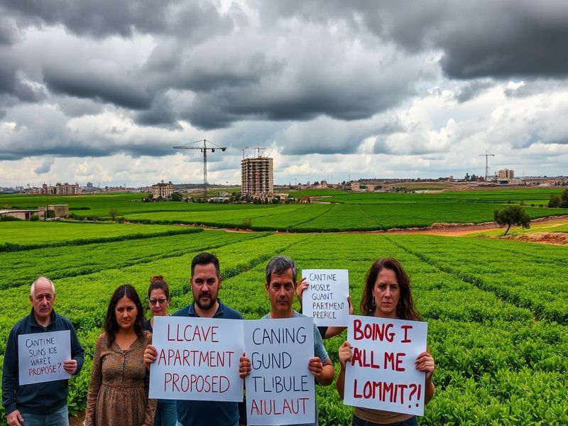 Malta Anger as apartment block is proposed for former Żurrieq farmland