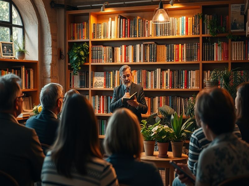 Malta Toni Abela shares novel inspirations at Il-Ħaġar