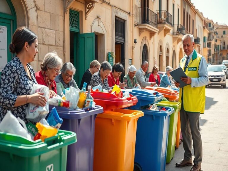 Malta Half of Malta's waste separation fines come from just three towns