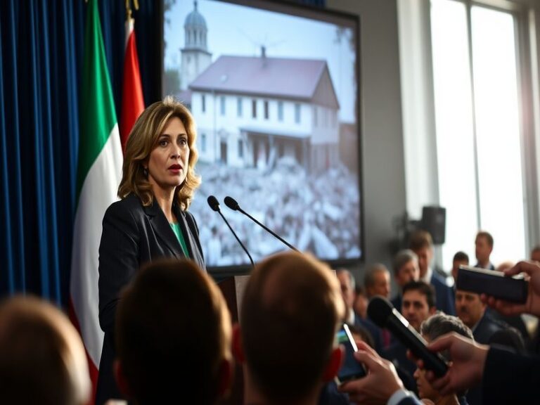 Malta Italy PM Meloni condemns missile strike on Iran school