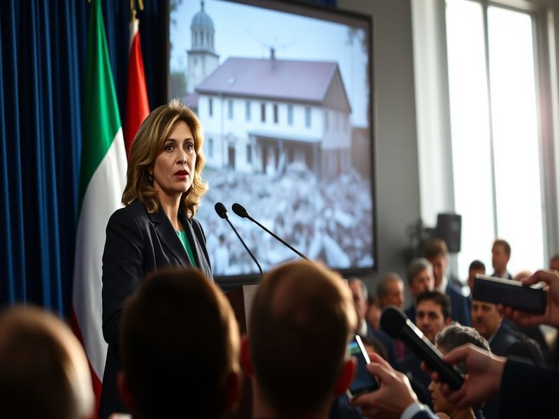 Malta Italy PM Meloni condemns missile strike on Iran school