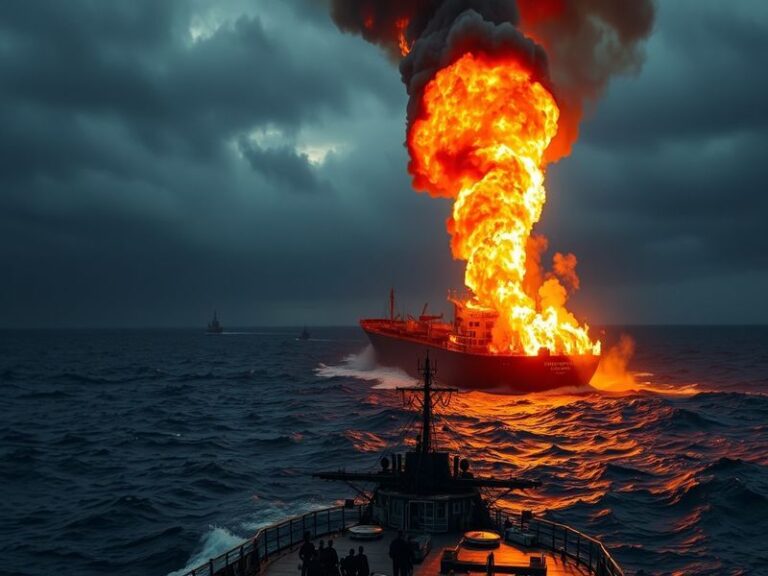 Malta Malta-flagged tanker catches fire as Iran strikes ships sailing close to Iraq