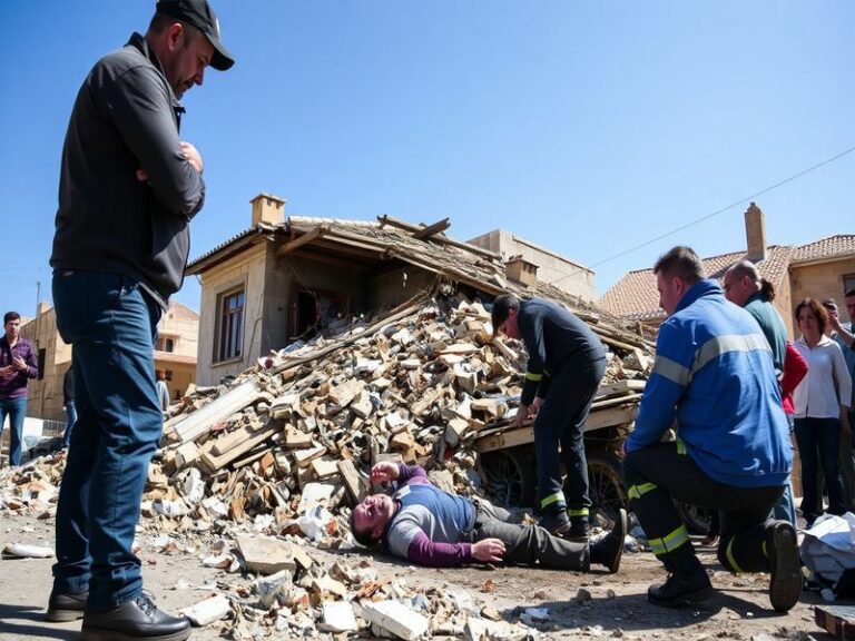 Malta Man hospitalised after Żabbar roof collapses under him