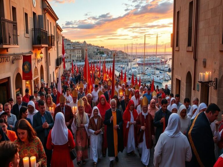 Malta National pilgrimage in Senglea on Friday