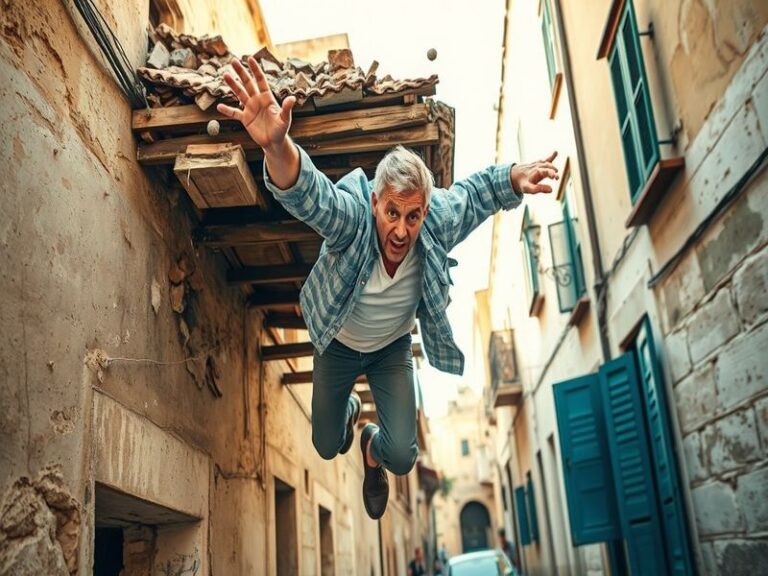 Malta Man falls through Żabbar residence roof