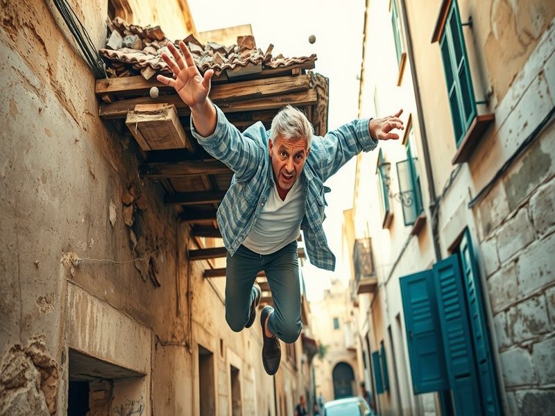 Malta Man falls through Żabbar residence roof