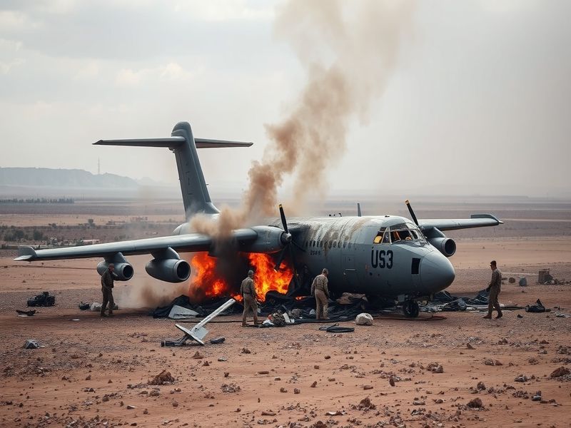 Malta US refueling aircraft crashed in western Iraq: US military