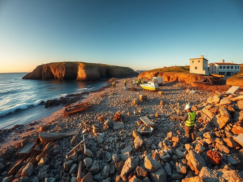 Malta Għar Lapsi regeneration after Storm Harry damage to cost €2 million