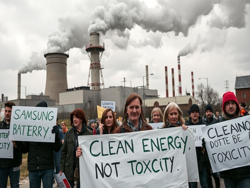 Malta Samsung battery plant turns toxic for Orban's re-election campaign