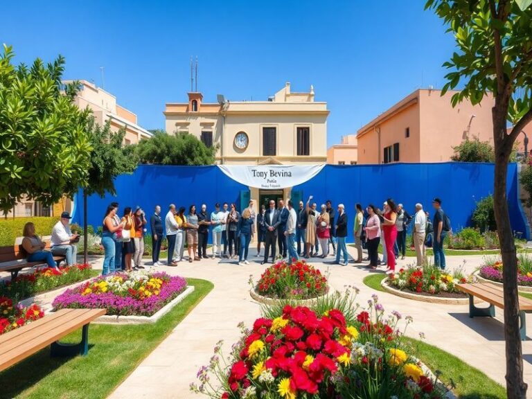 Malta Tony Bezzina garden inaugurated in Paola
