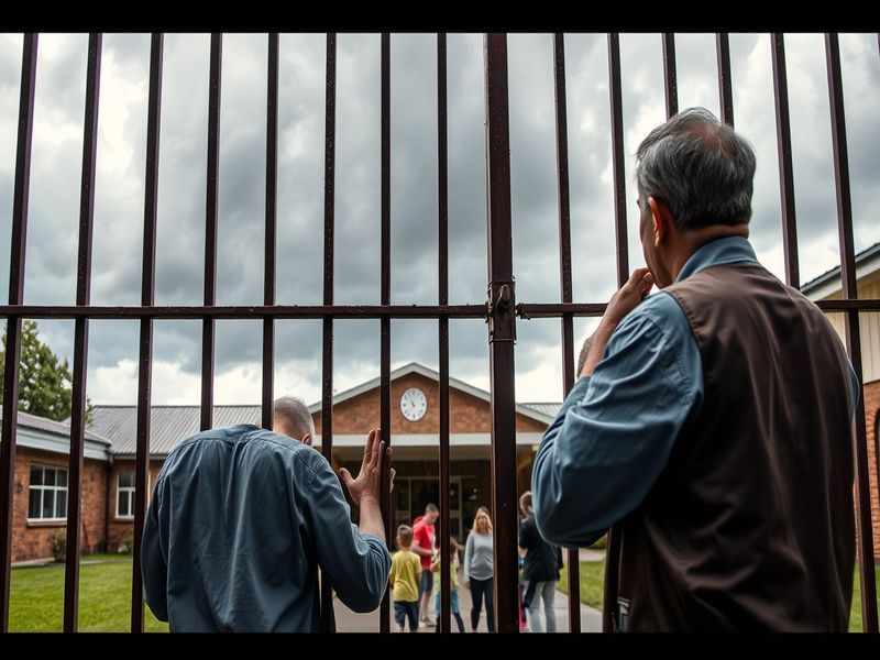 Malta A dad tried picking up his kids before a storm. But the school didn't allow him