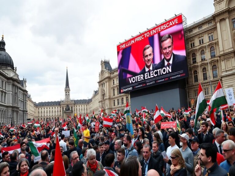 Malta Hungary pre-election showdown draws crowds amid foreign interference claims
