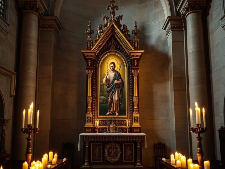 Malta Replica altarpiece for St Joseph chapel at the Citadel in Gozo