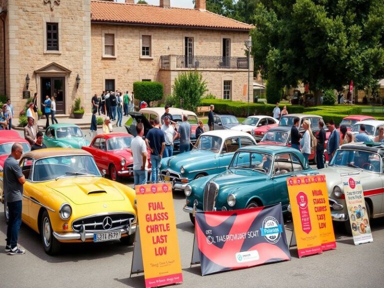 Malta Charity classic car show at Dar Tal-Providenza on Thursday