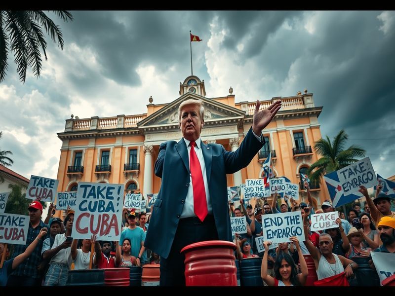 Malta Trump vows to 'take' Cuba as island reels from oil embargo