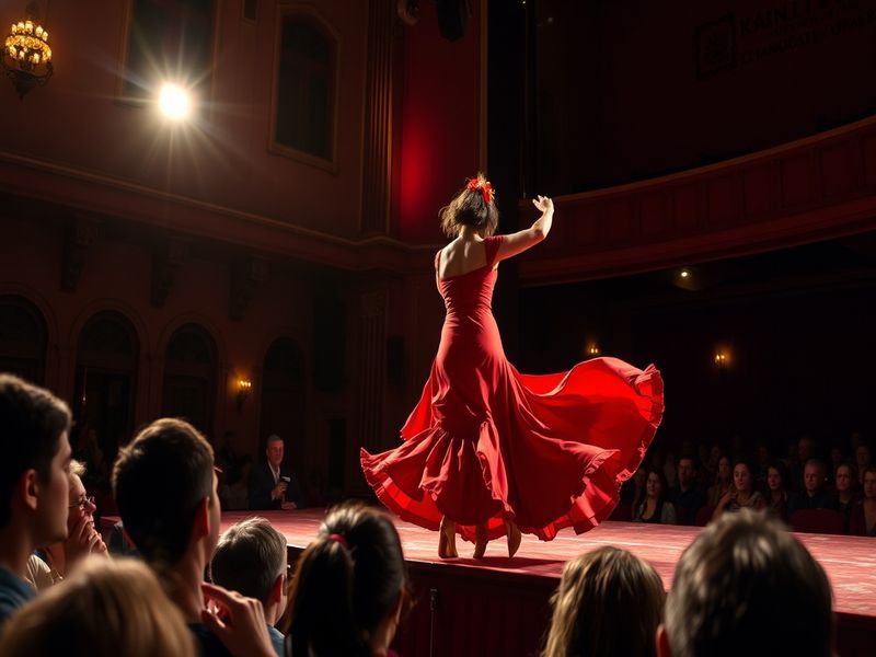 Malta Live flamenco performance at Valletta Campus Theatre
