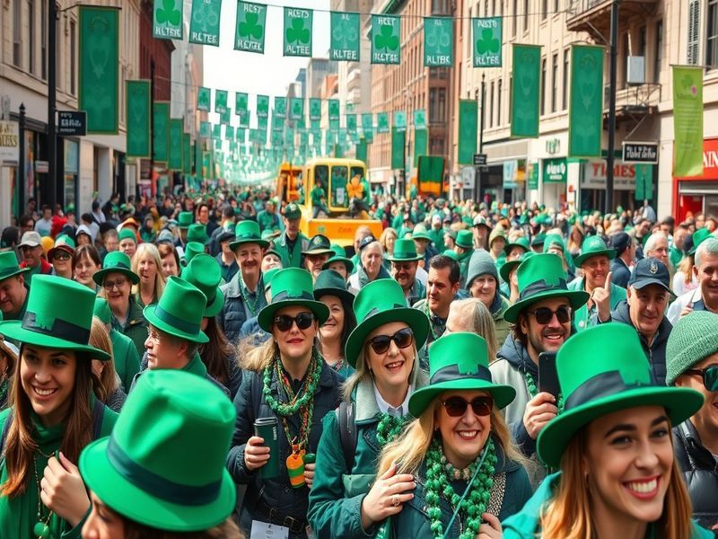 Malta Thousands turn out to celebrate St Patrick's Day