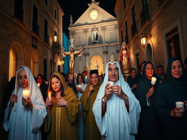 Malta Good Friday devotions and traditions in Valletta