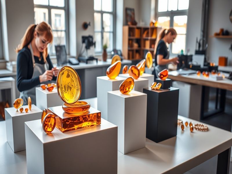 Malta Polish designers give ancient amber a modern twist