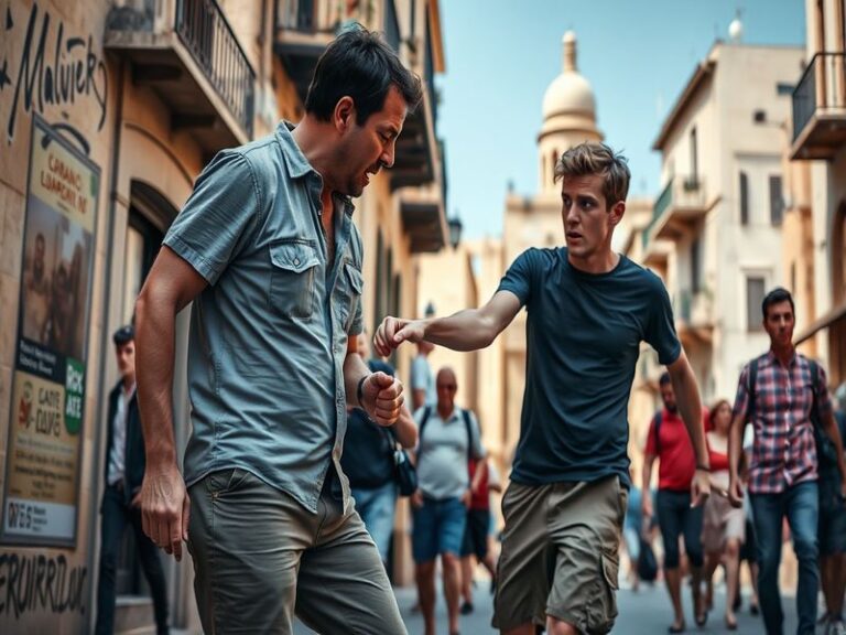 Malta Man spared jail over punching tourist 90 minutes after he arrived in Malta