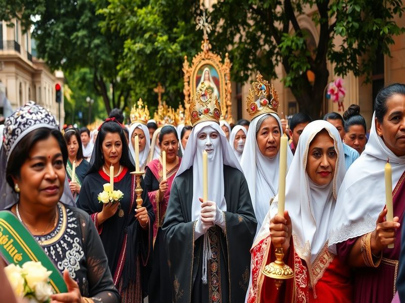 Malta Feast of Our Lady of Sorrows in Victoria